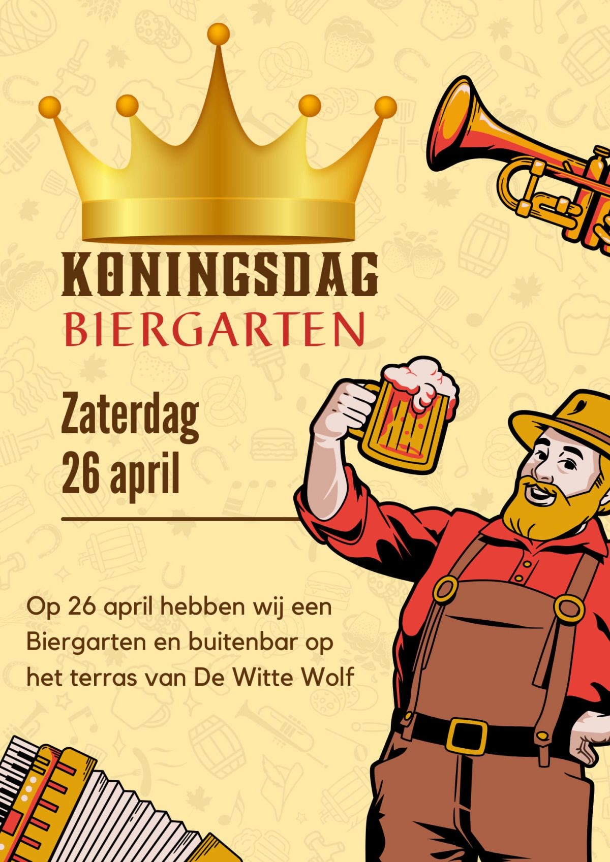 Koningsdag Biergarten